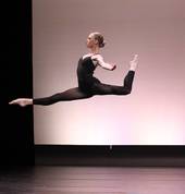 Kirsty Clarke winning adjudicators choice award RAD dance festival 2015