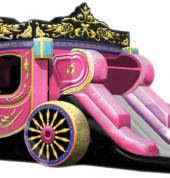 Princess Carriage Jumping Castle