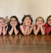Some of our junior stars working hard.