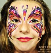 butterfly face painting