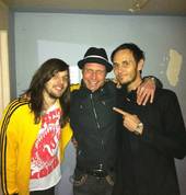 Peter Vox with famous students!