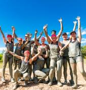Raw Challenge mud/obstacle course Doyalson Outdoor & Adventure School Holiday Activities 1_small