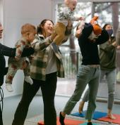Mothers & bubs at the baby sign class