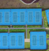 Hume Tennis from above