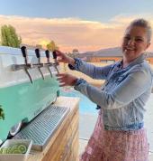 Even mum will have a blast pouring her own drink from our Mini Kombi!