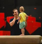 Our kids parkour classes!