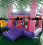 pink jumping castle combo