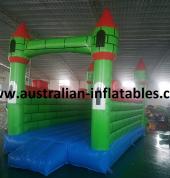 green jumping castle