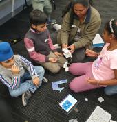 Robotics group in action