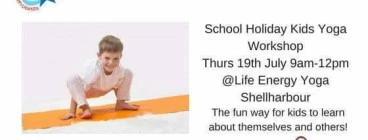 10% off school holiday Yoga workshop! Wollongong Yoga