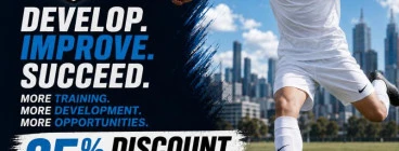 25% Discount on a Second Lesson per week Doncaster Soccer Classes &amp; Lessons