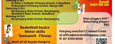 Ford Aussie Hoops Term 4 2024 REGISTER NOW Morayfield Basketball Classes &amp; Lessons