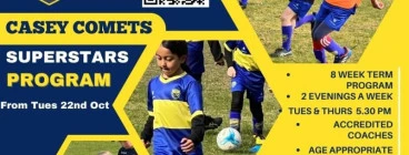 Superstars Term 4 (Players 4 - 12 years) Cranbourne Pre School Sports