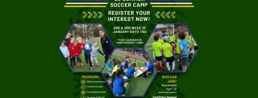 SCHOOL HOLIDAY CAMP JANUARY 2025 Montmorency Soccer Coaches &amp; Instructors