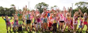 SCHOOL HOLIDAYS - COLOUR BLAST! (Ashfield) Summer Hill Multisports Classes &amp; Lessons