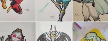 ANIME/SUPER HERO DRAWING SCHOOL HOLIDAYS Mornington Art Classes &amp; Lessons