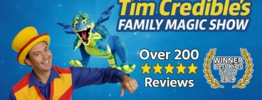 Tim Credible&#039;s Family Magic Show Melbourne CBD Magicians