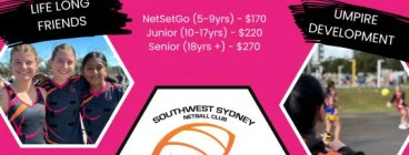 2026 Netball - SWS Winter Registrations are now OPEN Liverpool Netball Associations