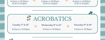 PEAK Trampoline, Acrobatics, Tumble Winter School Holiday Program Subiaco Trampoline Clubs