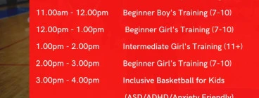 Training Schedule