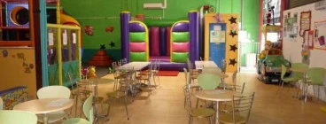 Cafe next to play area