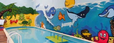 Our pool heat up to 32C all year round