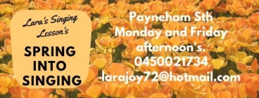 Lara's Singing Lessons Payneham South 1