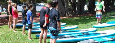 Soulkite gives stand up paddle lessons in Perth