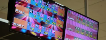 Modified scoring; 1 point per pin knocked down