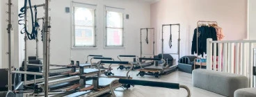 or Pilates reformer and tower room