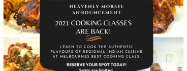 Cooking Classes 2021 Commenced