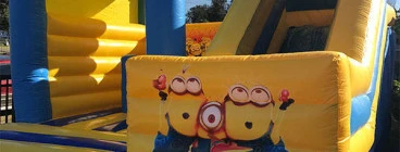 minions jumping castle