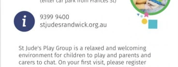 St Jude’s Randwick Playgroup Randwick 1
