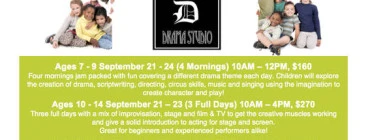 Spring School Holidays 2015 Drama Program