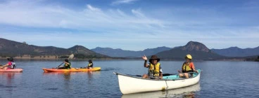 Kayaking and Canoeing on Lake Moogerah