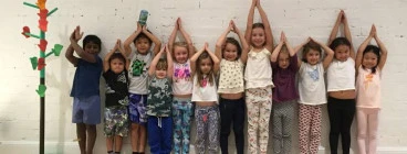 Kids Yoga and Mindfulness for 5-12 year olds on Mondays at 3.45pm in Randwick