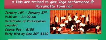 10 day Kids and Teen Yoga Summer camp 2017