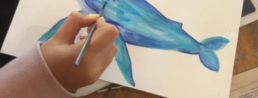 Watercolour Whales