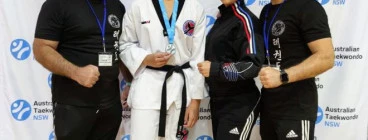 Silver Medal Black Belt Division NSW State Championships