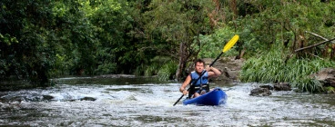 Kayaking Yabba Creek