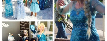 Kids Birthday Parties with the Snow Queen. She sings your favourite songs 100% live.