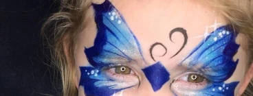 On the Job - Beautiful Blue Butterfly