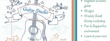 Our Ukulele/Guitar Studio is NOW OPEN! Weekly workshops available.