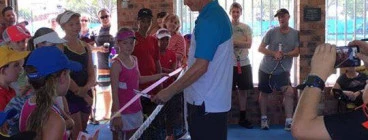 Opening Of Hot Shots Indoor Court