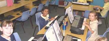 Fun in keyboard class!