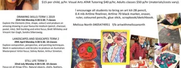 Art with Melissa North Mundaring 1