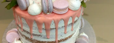 Birthday Cylinder Cake from Orangerie Patisserie