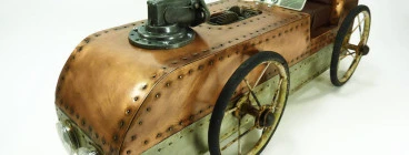 "Sassy Chasis" - Sculpture made from found objects