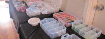 beads for Gems and Jewels party