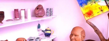 Inside Swan Bay Gallery